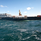 Illustration for article titled The Spectacular Sight of Subway Cars Being Dumped Into the Ocean